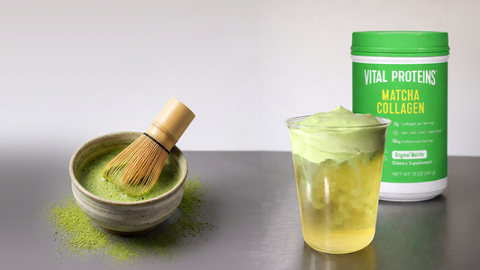 Matcha Collagen Cloud Green Tea Latte